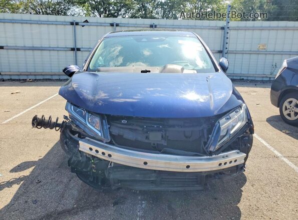 5FNRL6H72LB032263 2020 HONDA ODYSSEY Синий Вид спереди