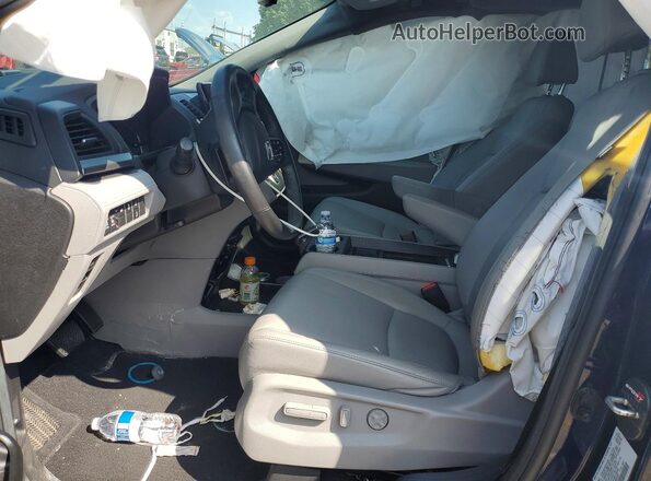 5FNRL6H72LB032263 2020 HONDA ODYSSEY Синий Вид салона спереди
