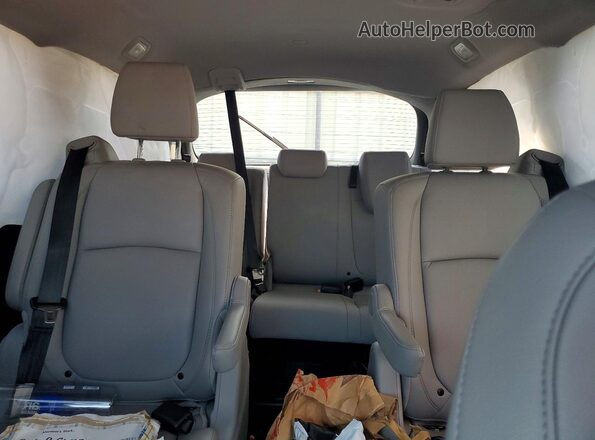 5FNRL6H72LB032263 2020 HONDA ODYSSEY Синий Вид задних сидений