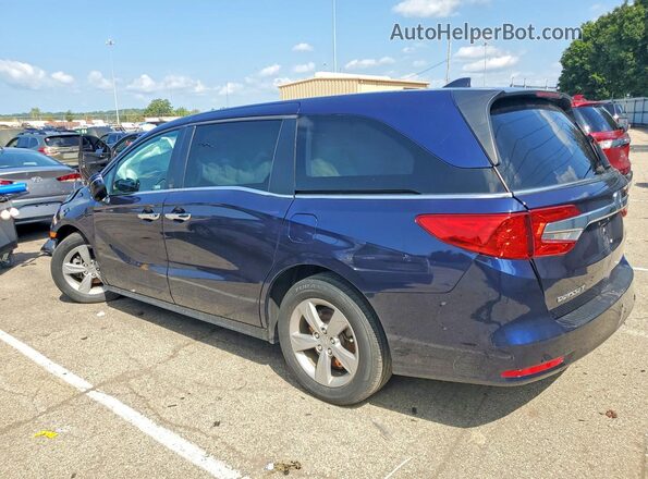 5FNRL6H72LB032263 2020 HONDA ODYSSEY Синий Задняя левая четверть
