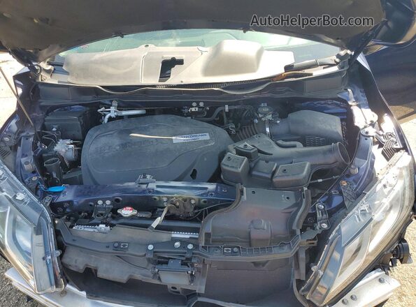 5FNRL6H72LB032263 2020 HONDA ODYSSEY Синий Вид подкапотного пространства