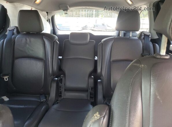 5FNRL6H73LB026651 2020 HONDA ODYSSEY Black Widok tylnych siedzeń
