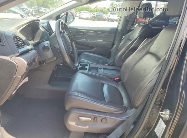 5FNRL6H73LB026651 2020 HONDA ODYSSEY Black Widok wnętrza z przodu