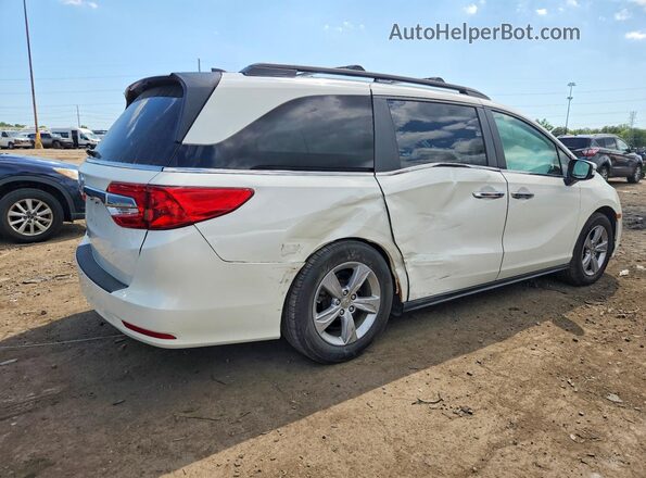 5FNRL6H74KB056904 2019 HONDA ODYSSEY White Trasero derecho
