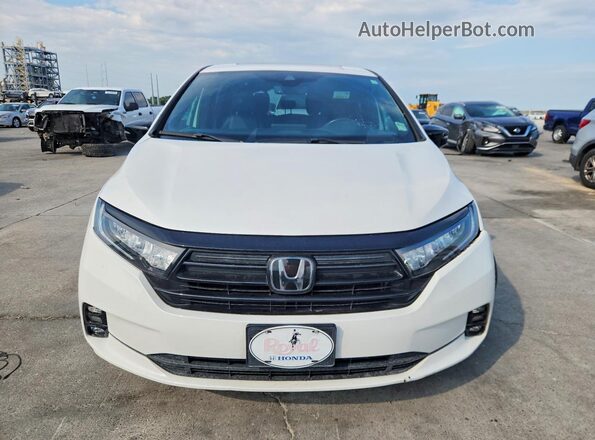 5FNRL6H74PB039091 2023 HONDA ODYSSEY White წინა ხედი