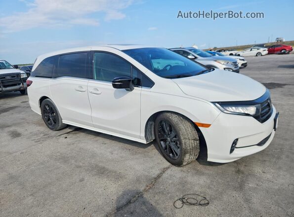5FNRL6H74PB039091 2023 HONDA ODYSSEY White წინა მარჯვენა