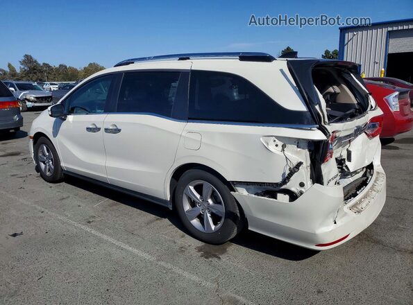 5FNRL6H75JB101038 2018 HONDA ODYSSEY White Trasero izquierdo
