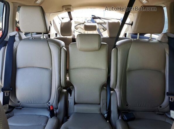 5FNRL6H75JB101038 2018 HONDA ODYSSEY White Vista de los asientos traseros