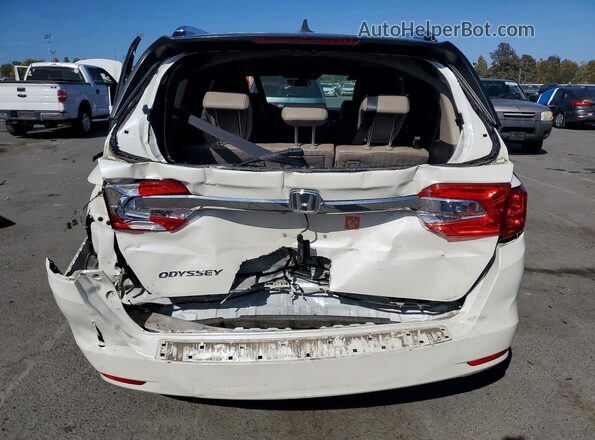 5FNRL6H75JB101038 2018 HONDA ODYSSEY White Vista trasera