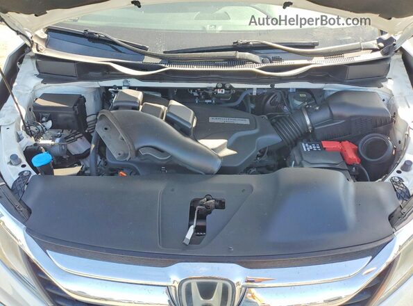 5FNRL6H75JB101038 2018 HONDA ODYSSEY White Vista del compartimento del motor