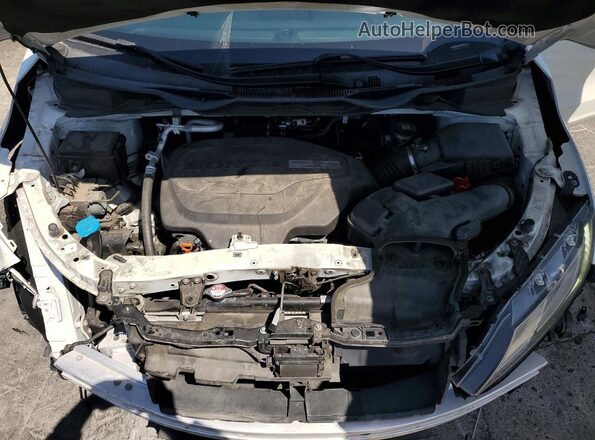5FNRL6H75KB113806 2019 HONDA ODYSSEY White Widok komory silnika