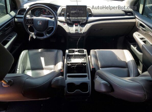 5FNRL6H75KB113806 2019 HONDA ODYSSEY White Widok deski rozdzielczej