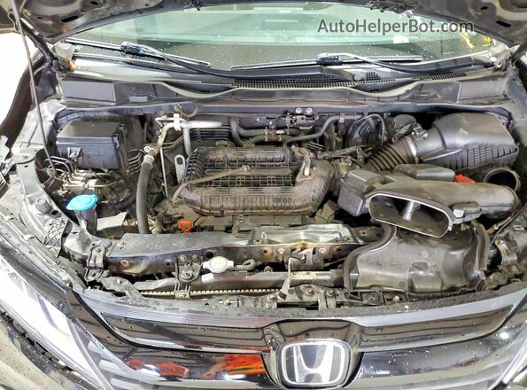 5FNRL6H76KB130145 2019 HONDA ODYSSEY Black Vista del compartimento del motor