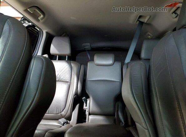 5FNRL6H76KB130145 2019 HONDA ODYSSEY Black Vista de los asientos traseros