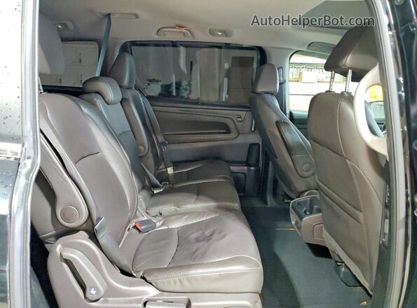 5FNRL6H76KB130145 2019 HONDA ODYSSEY Black Vista interior trasera