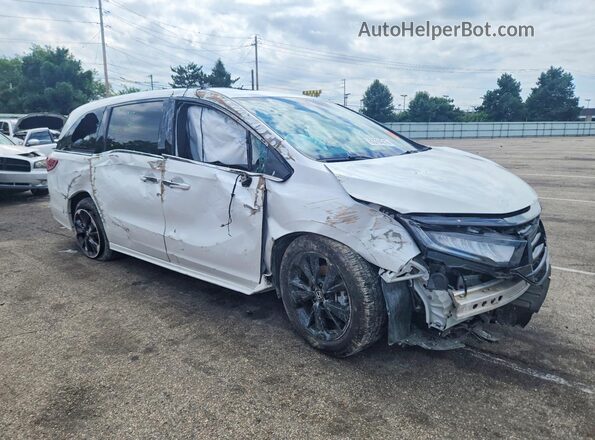 5FNRL6H76PB004052 2023 HONDA ODYSSEY White Front right