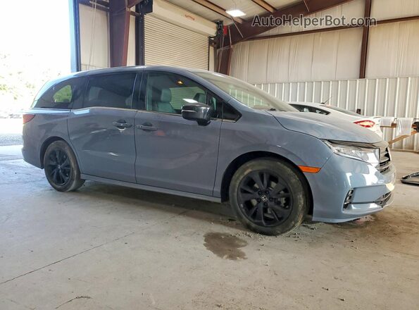 5FNRL6H77PB066303 2023 HONDA ODYSSEY Blue წინა მარჯვენა