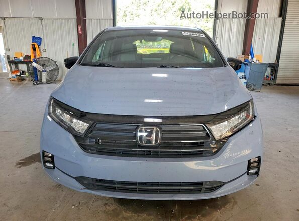 5FNRL6H77PB066303 2023 HONDA ODYSSEY Blue წინა ხედი