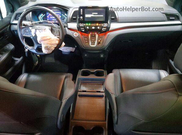 5FNRL6H77PB066303 2023 HONDA ODYSSEY Blue წინა პანელის ხედი