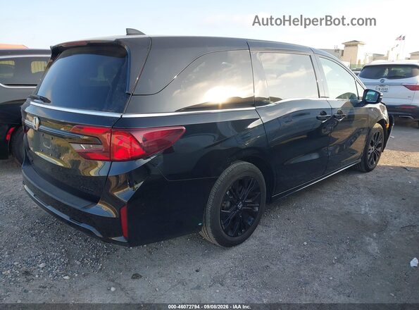 5FNRL6H77TB036695 2026 HONDA ODYSSEY Black Tył prawy