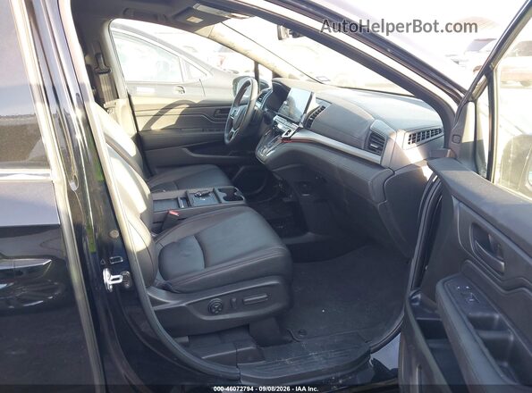 5FNRL6H77TB036695 2026 HONDA ODYSSEY Black Widok wnętrza z przodu