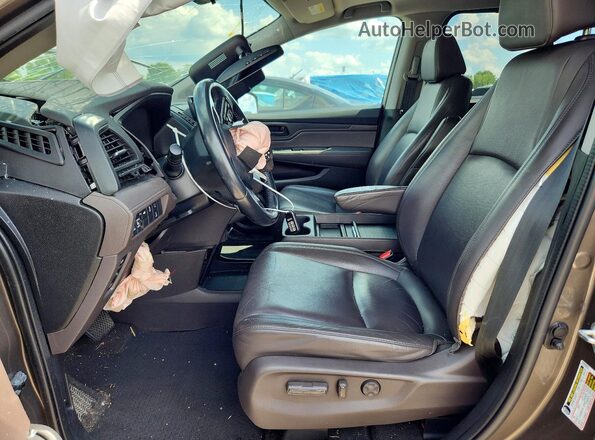 5FNRL6H78KB029723 2019 HONDA ODYSSEY Gray Սալոնի դիմացի տեսք