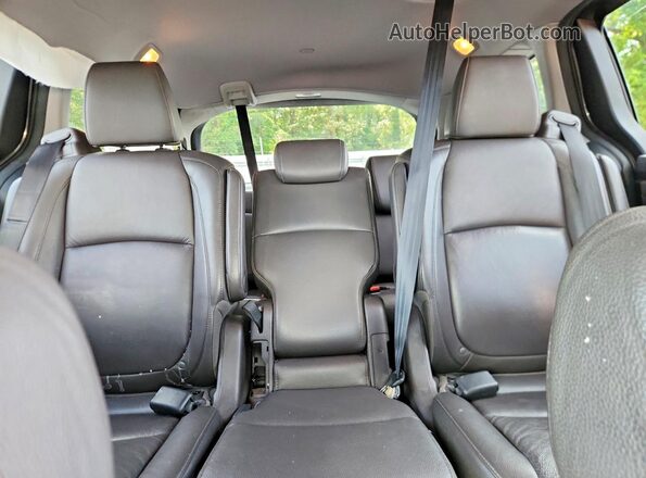 5FNRL6H78KB123469 2019 HONDA ODYSSEY Gray Vista de los asientos traseros