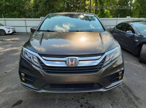 5FNRL6H78KB123469 2019 HONDA ODYSSEY Gray Vista frontal