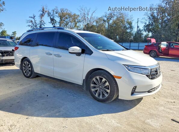 5FNRL6H78MB018871 2021 HONDA ODYSSEY White წინა მარჯვენა