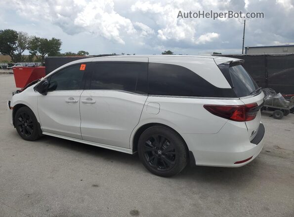 5FNRL6H78RB032700 2024 HONDA ODYSSEY White უკანა მარცხენა