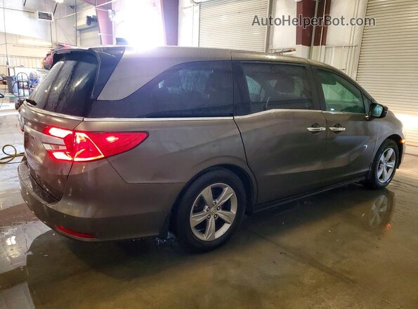5FNRL6H79JB012458 2018 HONDA ODYSSEY Gray Задня права чверть