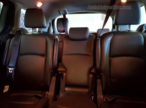 5FNRL6H79JB012458 2018 HONDA ODYSSEY Gray Вид задніх сидінь
