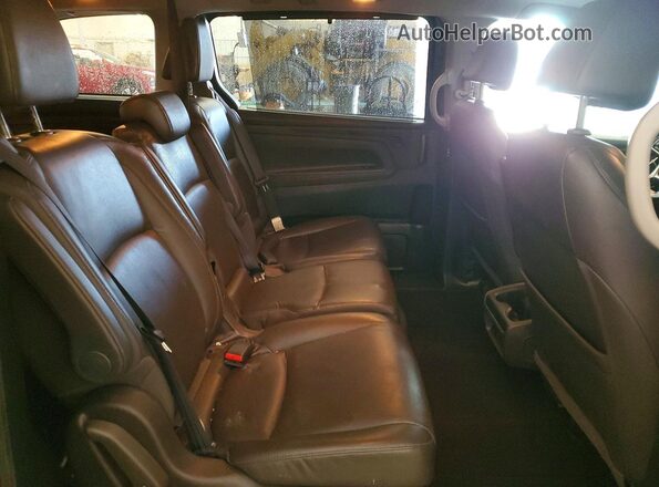5FNRL6H79JB012458 2018 HONDA ODYSSEY Gray Вид задньої частини салону