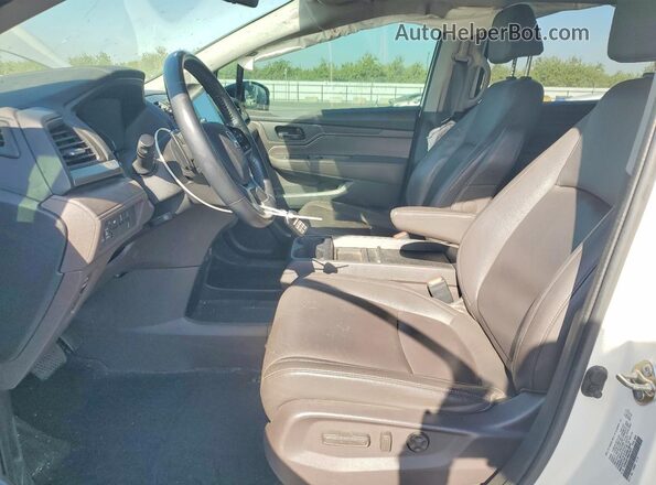 5FNRL6H79KB070572 2019 HONDA ODYSSEY White წინა სალონის ხედი
