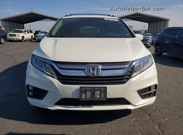 5FNRL6H79KB070572 2019 HONDA ODYSSEY White წინა ხედი