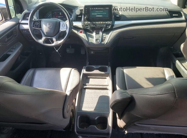 5FNRL6H79KB070572 2019 HONDA ODYSSEY White წინა პანელის ხედი