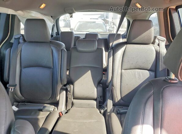 5FNRL6H79KB070572 2019 HONDA ODYSSEY White უკანა სავარძლების ხედი