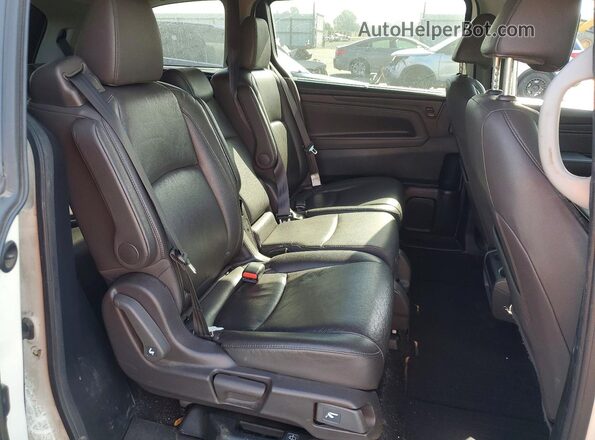 5FNRL6H79KB070572 2019 HONDA ODYSSEY White უკანა სალონის ხედი