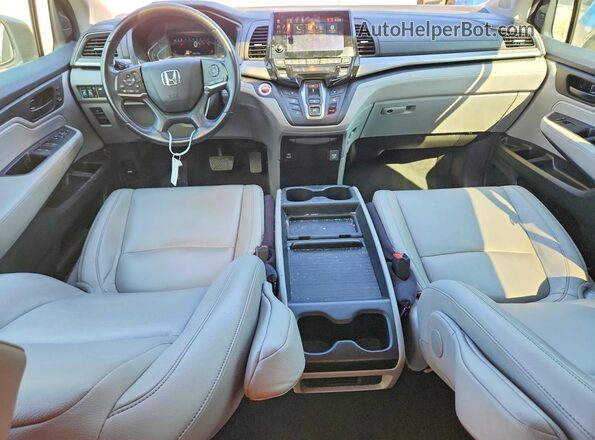 5FNRL6H79NB052495 2022 HONDA ODYSSEY Gray Vista del salpicadero
