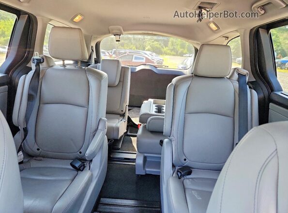 5FNRL6H79NB052495 2022 HONDA ODYSSEY Gray Vista de los asientos traseros