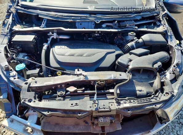 5FNRL6H79NB052495 2022 HONDA ODYSSEY Gray Vista del compartimento del motor