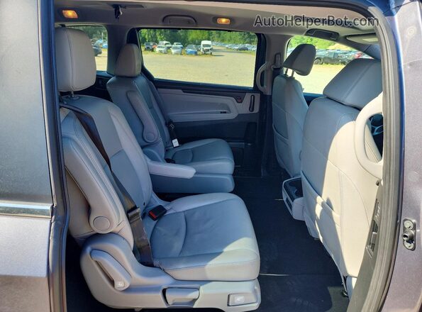 5FNRL6H79NB052495 2022 HONDA ODYSSEY Gray Vista interior trasera