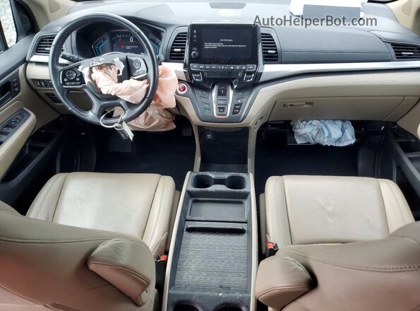 5FNRL6H7XJB056100 2018 HONDA ODYSSEY Burgundy წინა პანელის ხედი