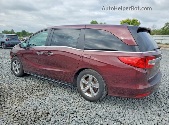 5FNRL6H7XJB056100 2018 HONDA ODYSSEY Burgundy უკანა მარცხენა