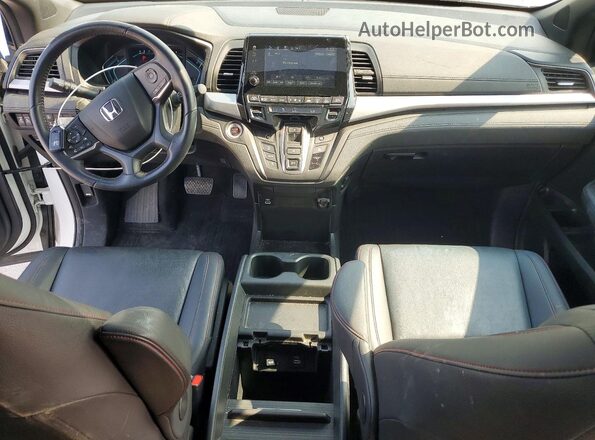 5FNRL6H7XPB076839 2023 HONDA ODYSSEY Белый Вид панели приборов
