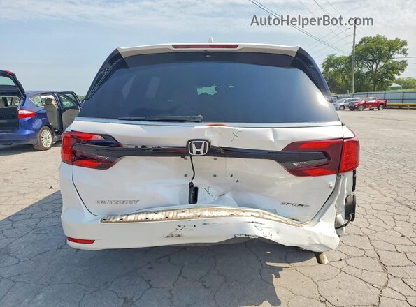 5FNRL6H7XPB076839 2023 HONDA ODYSSEY Белый Вид сзади