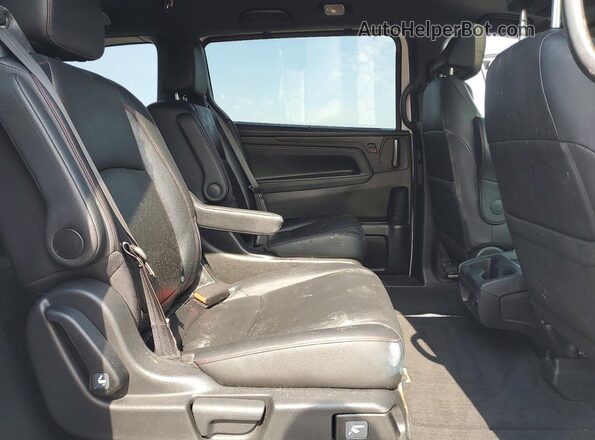 5FNRL6H7XPB076839 2023 HONDA ODYSSEY Белый Вид задней части салона