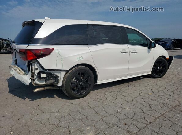 5FNRL6H7XPB076839 2023 HONDA ODYSSEY Белый Задняя правая четверть