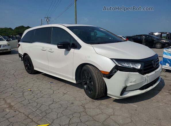 5FNRL6H7XPB076839 2023 HONDA ODYSSEY Белый Передняя правая четверть
