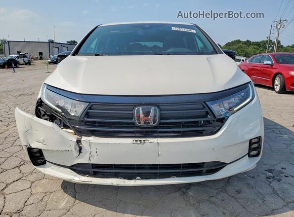 5FNRL6H7XPB076839 2023 HONDA ODYSSEY Белый Вид спереди